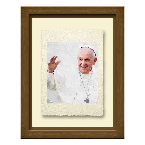 Pope Francis greeting
