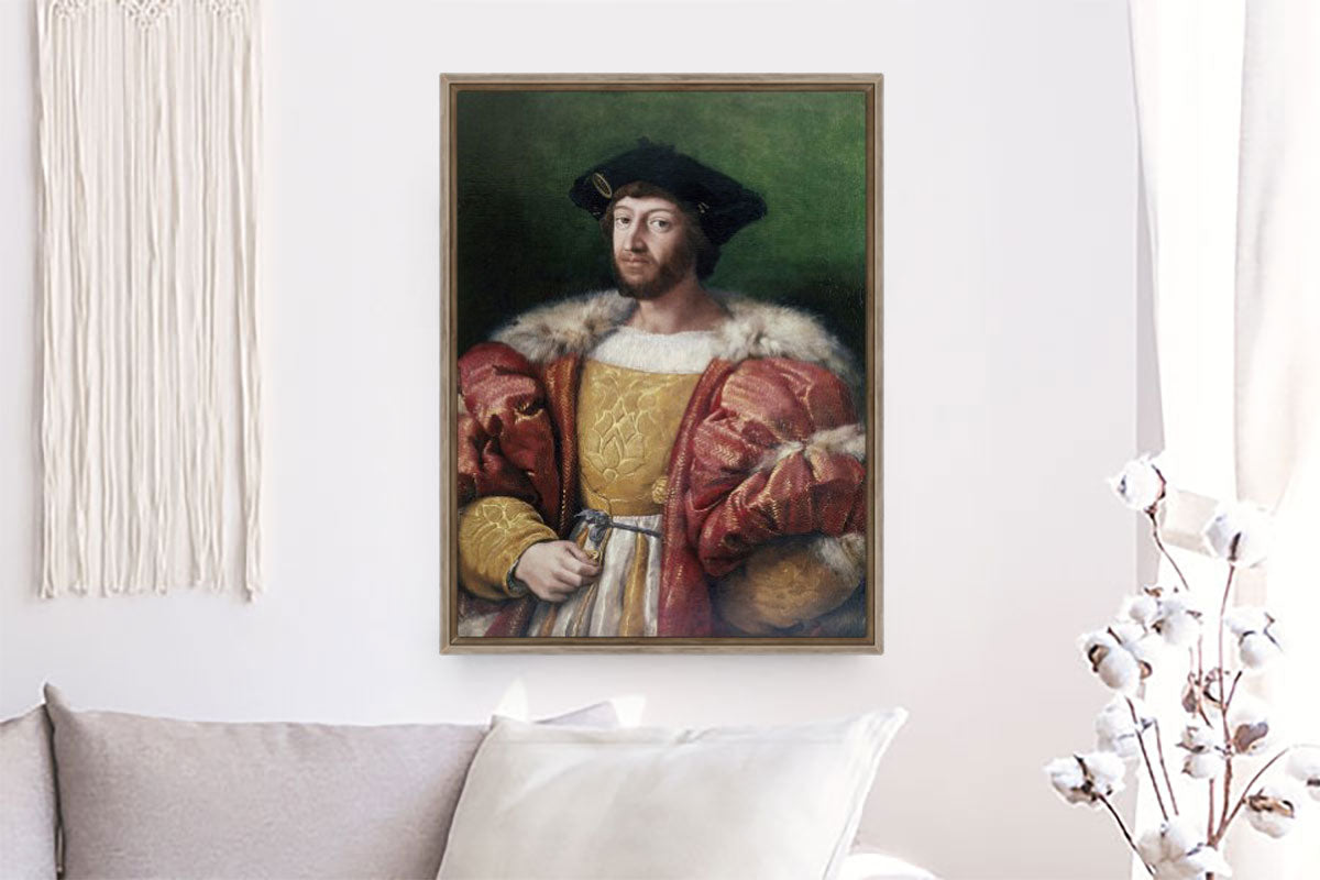 Lorenzo de' Medici, Duke of Urbino reproduction on canvas
