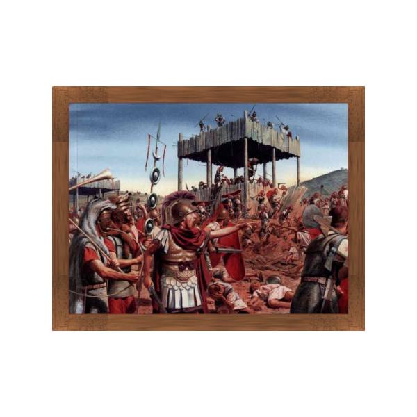 The siege of Alesia: attack by the barbarians