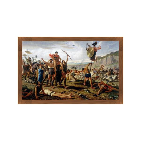 Mario victor of the Cimbri by Francesco Saverio Altamura - Civic Museum of Foggia