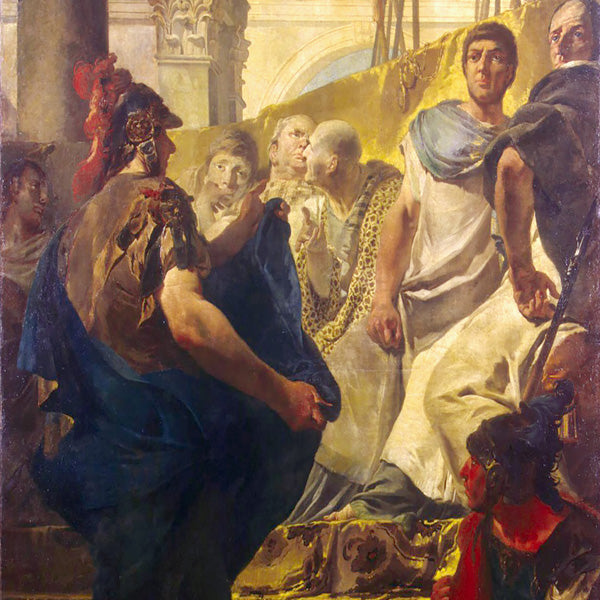 Fabio Massimo before the Senate of Carthage - Giambattista Tiepolo