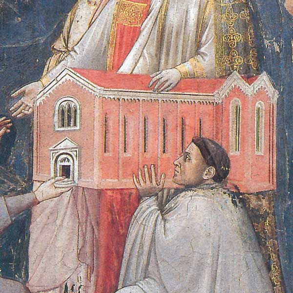 Final Judgment (detail), Giotto. Reproduction on Amalfi paper
