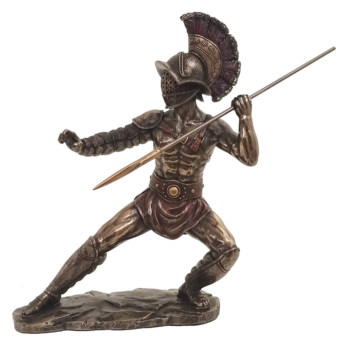 Gladiator with spear