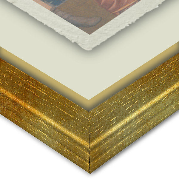 Meeting of Joachim and Anna at the Golden Gate, Giotto. Reproduction on Amalfi paper