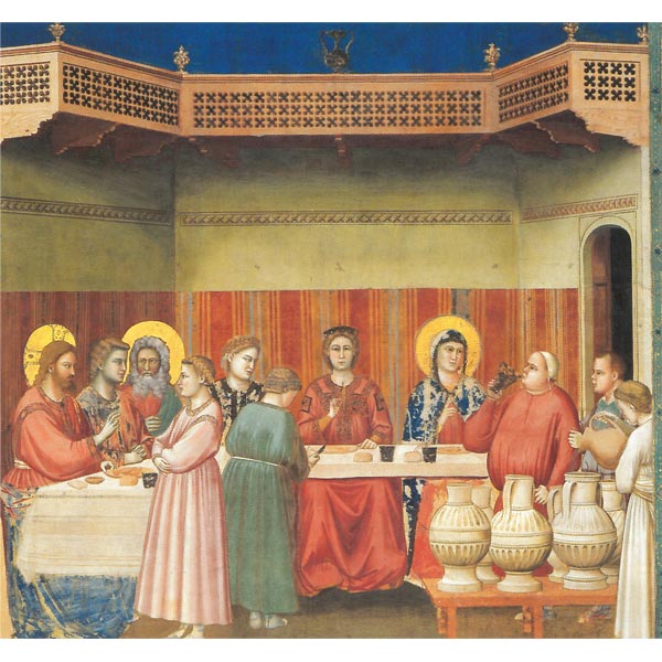 The Wedding at Cana by Giotto on Amalfi paper