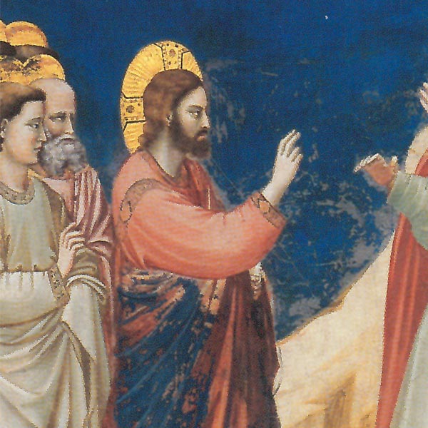 Resurrezione di Lazzaro, Giotto. Riproduzione su carta Amalfi
