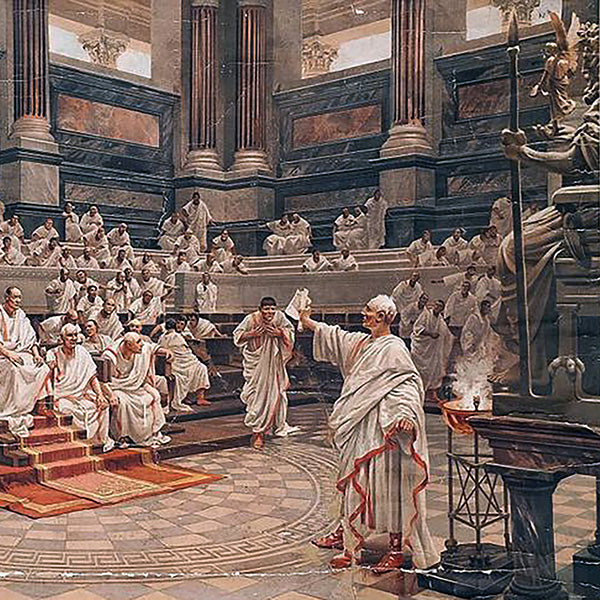 Il senato romano - I discorsi