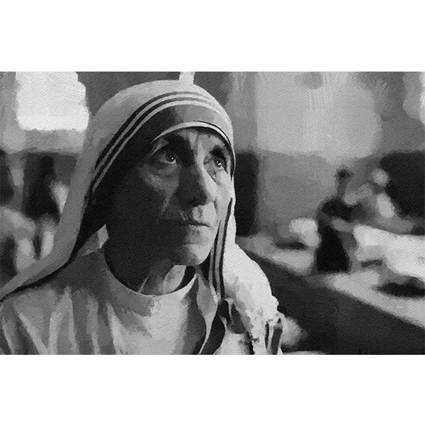 The gaze of Mother Teresa