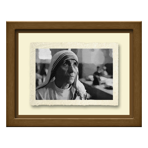 The gaze of Mother Teresa