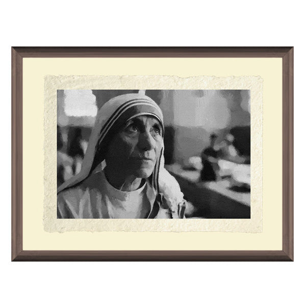 The gaze of Mother Teresa