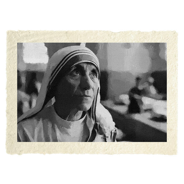 The gaze of Mother Teresa