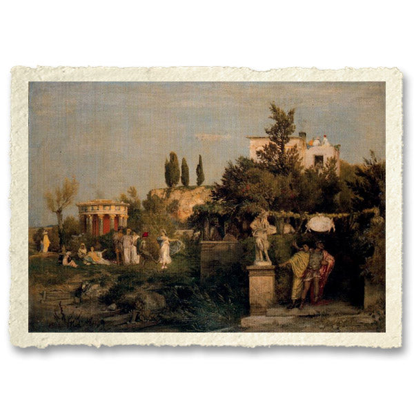 Taverna nell'antica Roma - Arnold Bocklin