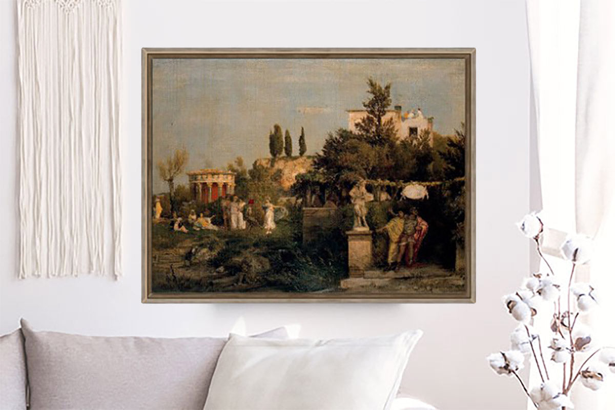 Taverna nell'antica Roma - Arnold Bocklin