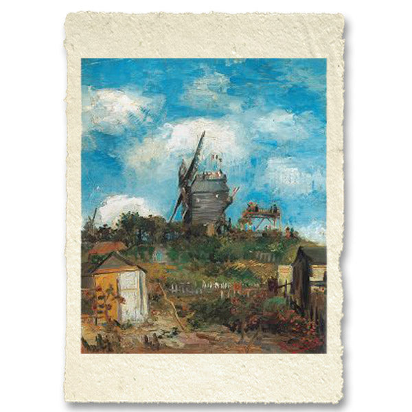 Moulin de la Galette, Van Gogh. Reproduction