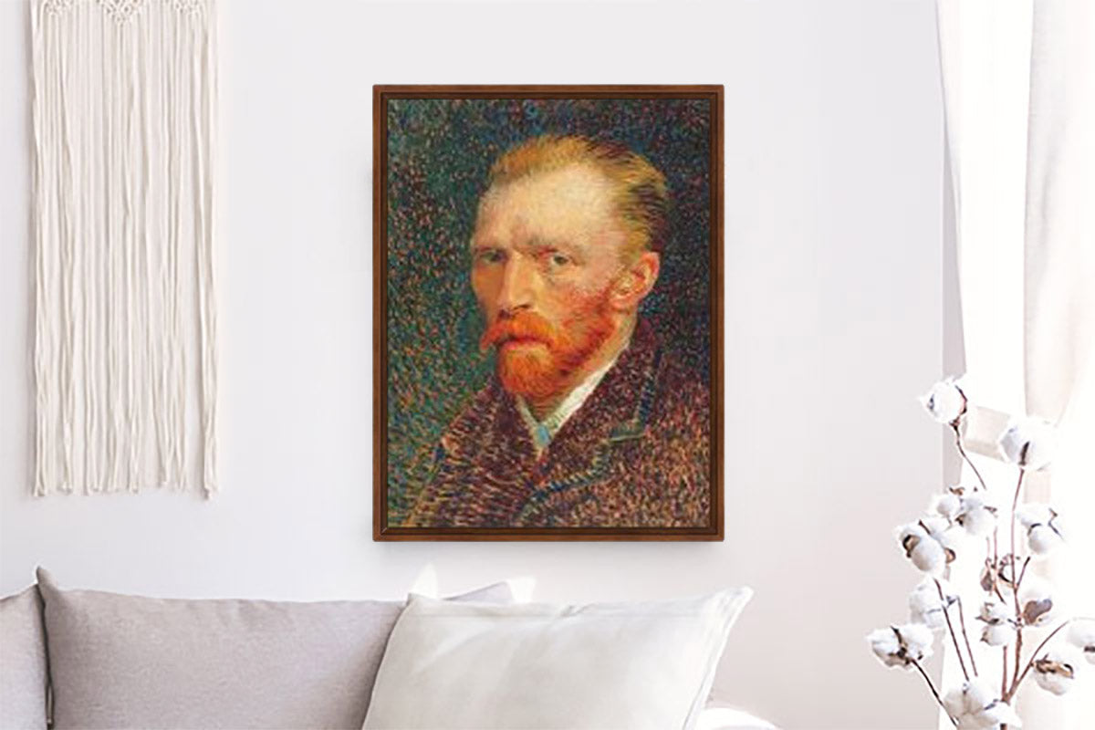 Autoritratto, Van Gogh, 1887. Riproduzione