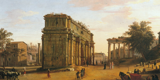 Arco di Settimio Severo a Roma di Vanvitelli: quando l'arte incontra l'archeologia