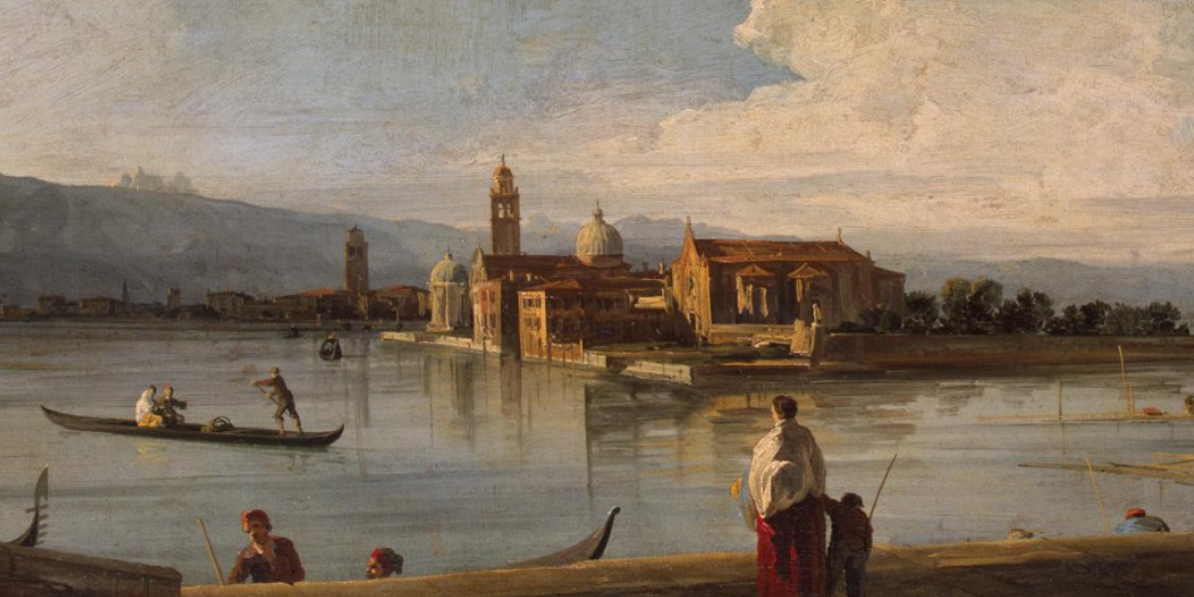 Veduta di San Michele, San Cristoforo e Murano di Canaletto, isole sospese tra acqua e storia