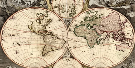 Mappa del mondo di Visscher: dalla tecnica incisoria alle allegorie mitologiche