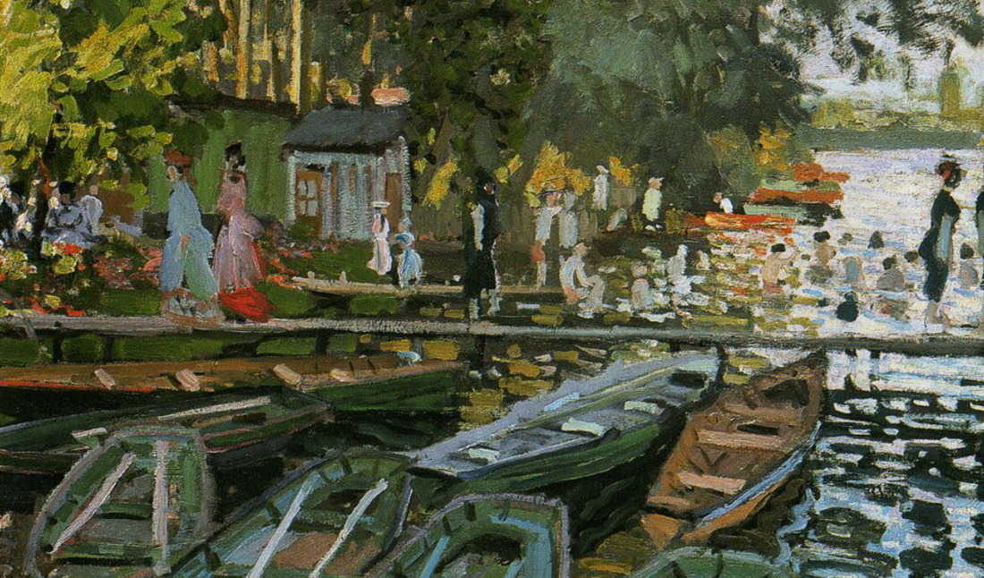 Bagnanti a la Grenouillère di Claude Monet. Analisi dell'opera