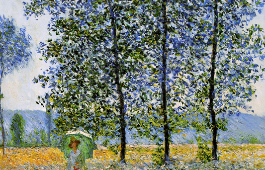 Pioppi effetto sole di Claude Monet. Analisi dell'opera
