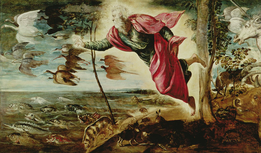 La Creazione degli animali di Jacopo Tintoretto. Analisi dell'opera