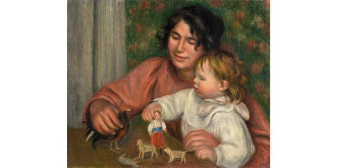 "Il bambino e i suoi giocattoli": un capolavoro finora sconosciuto di Renoir venduto all'asta a Parigi per 1,8 milioni di euro