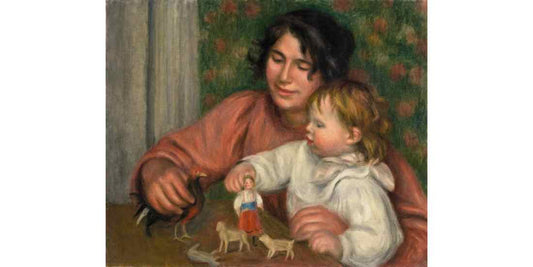 "Il bambino e i suoi giocattoli": un capolavoro finora sconosciuto di Renoir venduto all'asta a Parigi per 1,8 milioni di euro