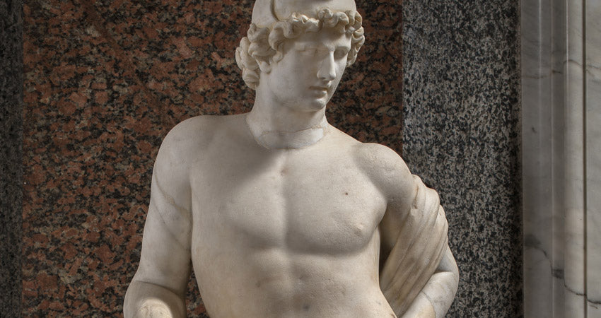 La statua di Paride. Galleria Borghese