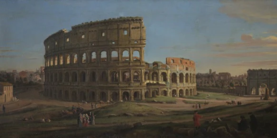 Il Colosseo di Vanvitelli: la veduta del maestro olandese che immortala la grandezza romana