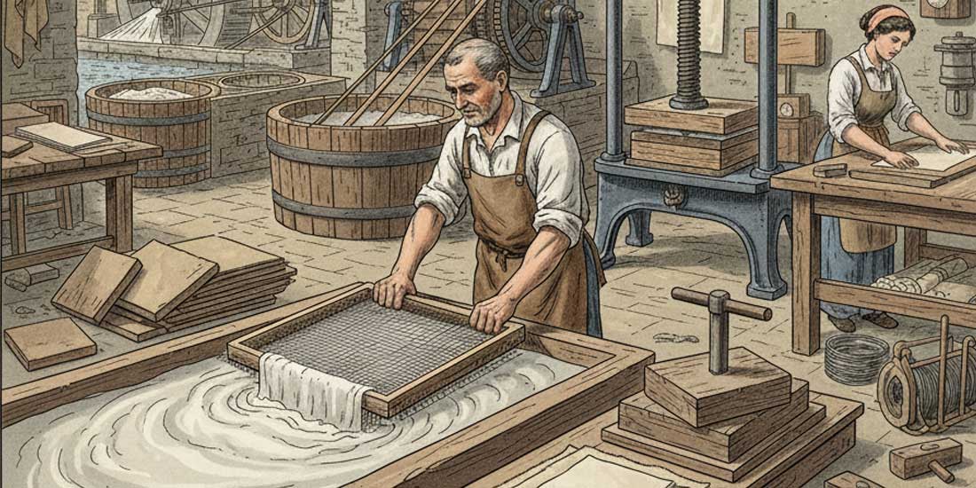 Quando Amalfi dominava i mari: la nascita della carta bambagina