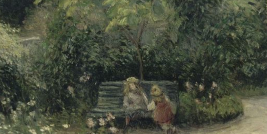 Angolo di giardino di Camille Pissarro: serenità e freschezza della natura