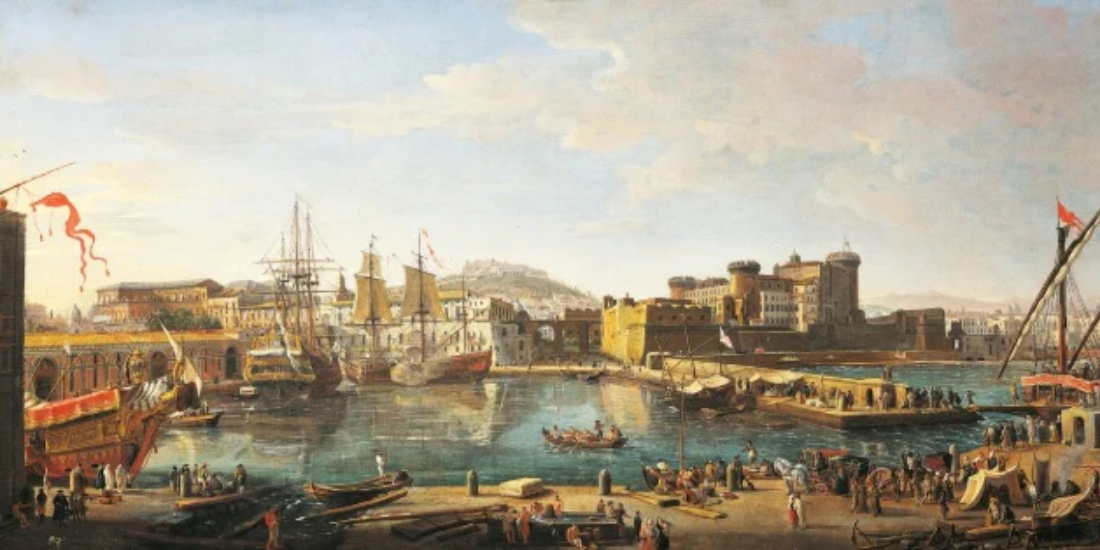 Darsene a Napoli di Vanvitelli: il porto, la luce e l’urbanità