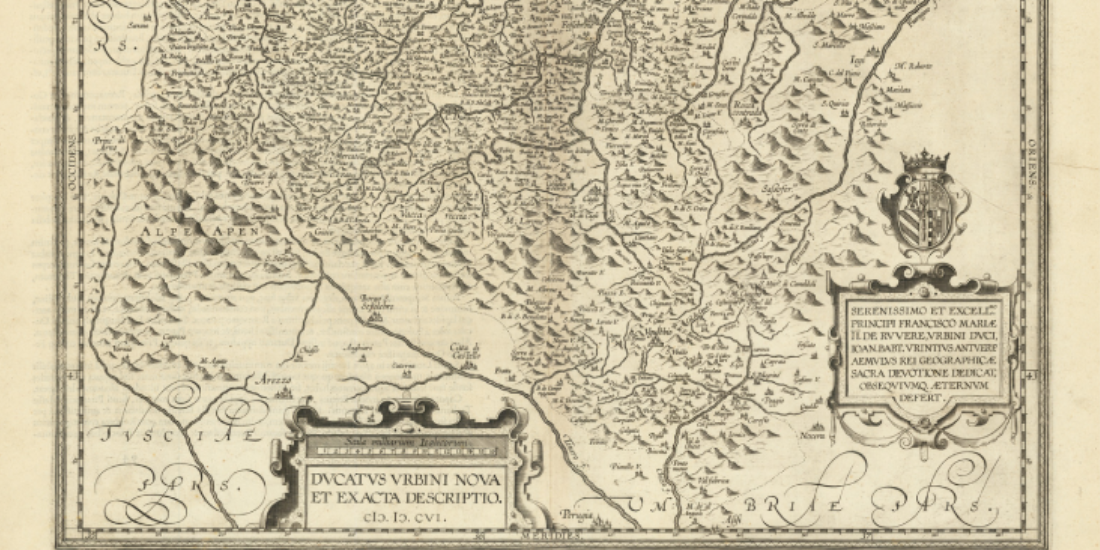 Mappa storica del Ducato di Urbino: analisi di un piccolo capolavoro