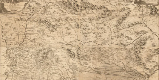 Il Lazio del 1693: il capolavoro cartografico di Giacomo Giovanni Rossi
