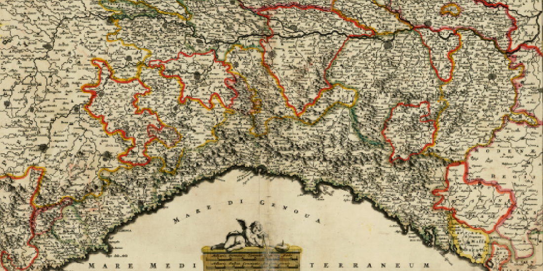 la Mappa della Repubblica di Genova di Frederick De Wit: il ritratto dell'Italia settentrionale in uno dei suoi periodi storici più dinamici