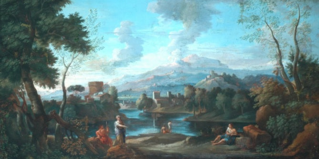 Paesaggio classico, Orizzonte di van Bloemen: tra natura e ideale