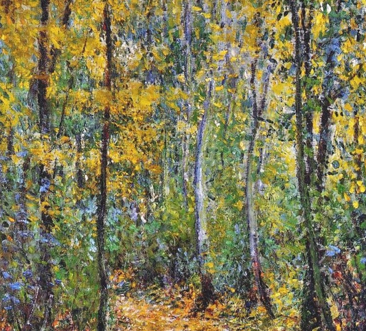 Sentieri nel bosco di Claude Monet. Analisi dell'opera