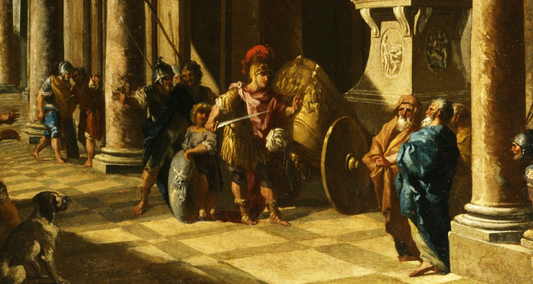 Alessandro Magno taglia il nodo gordiano di Giovanni Paolo Pannini. Analisi dell'opera