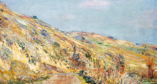 La strada della fattoria a Giverny di Claude Monet. Analisi dell'opera