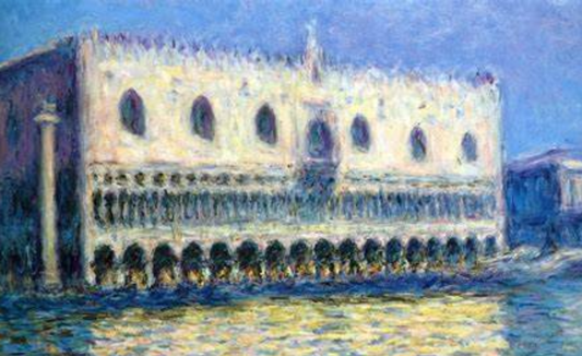 Venezia, palazzo ducale di Claude Monet. Analisi dell'opera