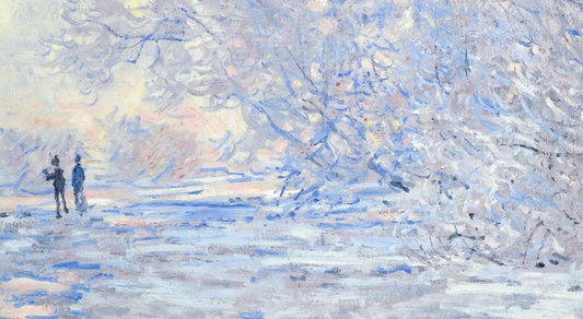 L'ingresso a Giverny sotto la neve di Claude Monet. Analisi dell'opera