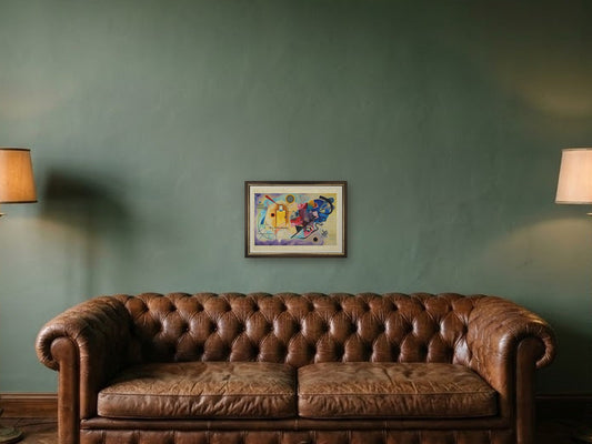 Giallo-rosso-blu di Kandinsky: significato, analisi e dove si trova