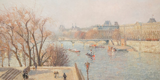 Il Louvre, mattino di primavera di Camille Pissarro: il risveglio di Parigi dopo il lungo inverno