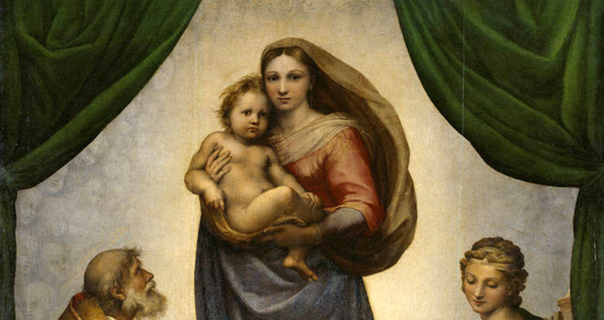 La Madonna Sistina di Raffaello
