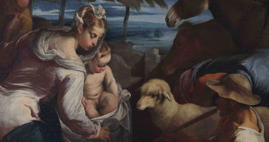 Adorazione dei pastori di Jacopo Bassano. Analisi