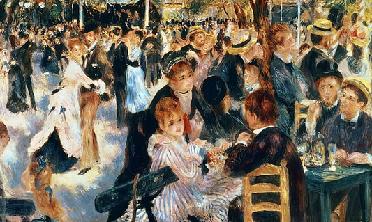 Ballo al Moulin de la Galette di Pierre-Auguste Renoir. Analisi dell'opera