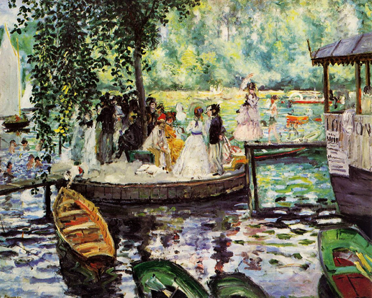 La Grenouillère di Pierre-Auguste Renoir. Analisi dell'opera
