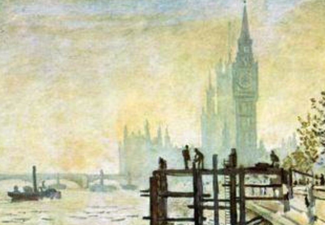 Il Tamigi sotto Westminster di Claude Monet. Analisi dell'opera