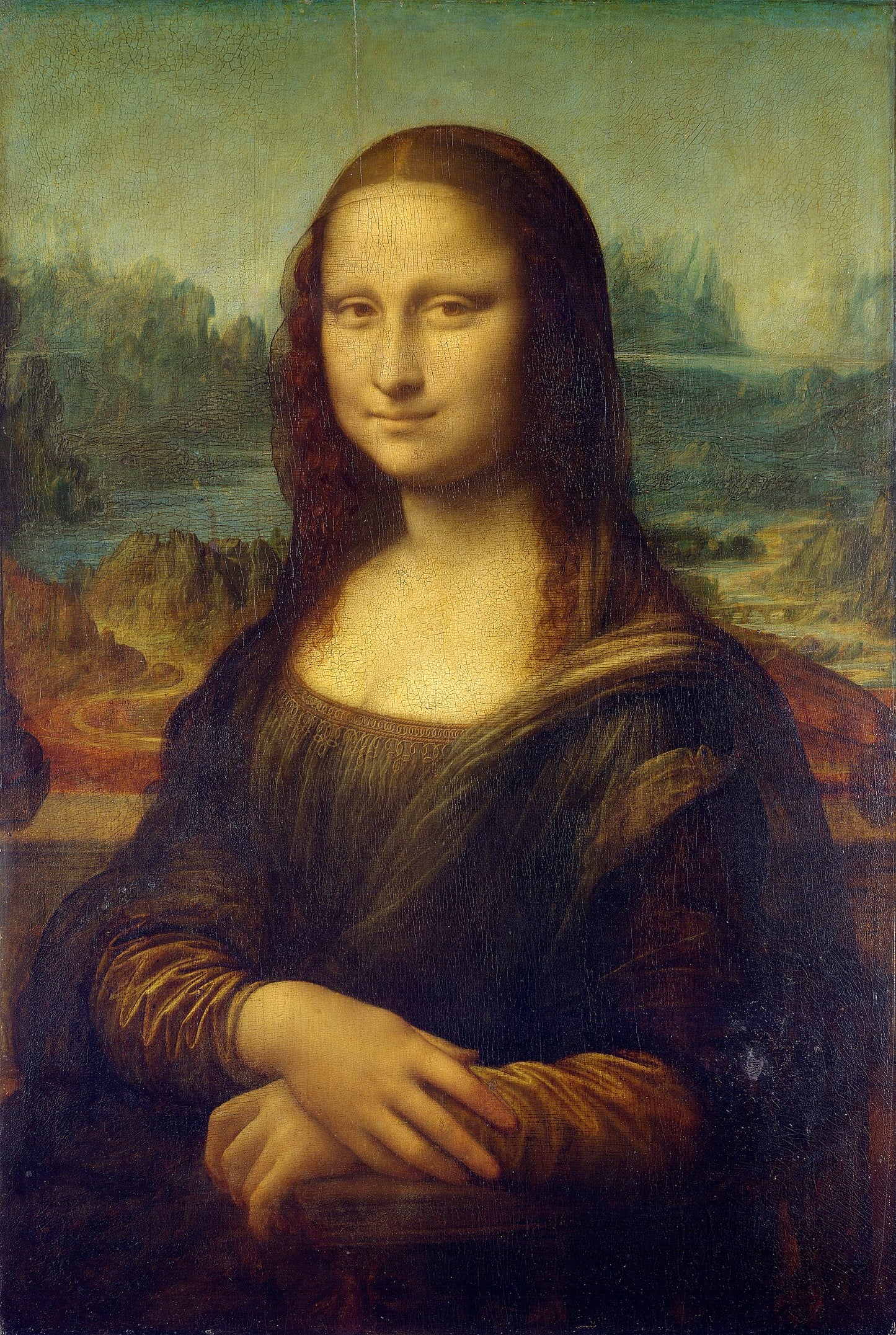 La Gioconda - Leonardo da Vinci su carta Amalfi