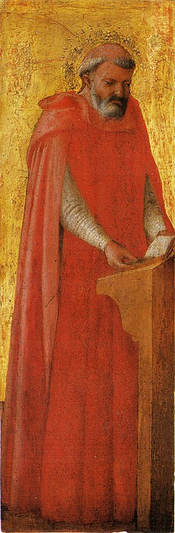 San Girolamo di Masaccio su pregiata carta Amalfi